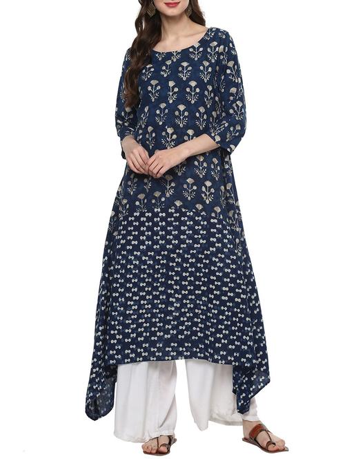 loose body styling and asymmetric hem. - 15515140 - Very Small Image - 1