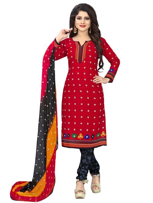 red unstitched suit - 15515924 - Very Small Image - 1