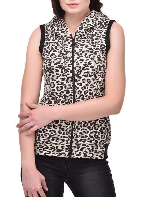 animal print hooded sweatshirt - 15517887 - Very Small Image - 1