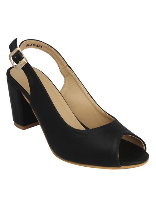 black back strap sandals - 15517984 - Very Small Image - 1