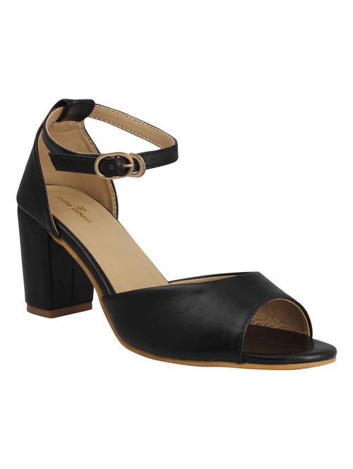 black ankle strap sandals - 15517991 - Very Small Image - 1