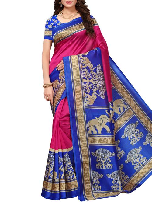 conversational border mysore silk saree - 15518193 - Very Small Image - 1