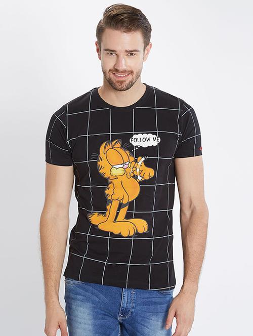 black all over print t-shirt - 15519040 - Very Small Image - 1