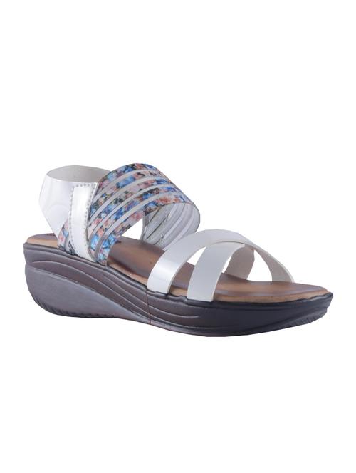 white back strap wedges - 15520353 - Very Small Image - 1