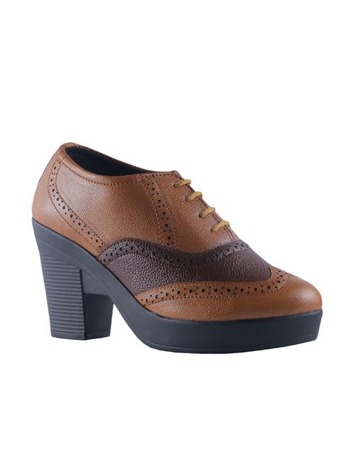 tan lace-up boots - 15520361 - Very Small Image - 1