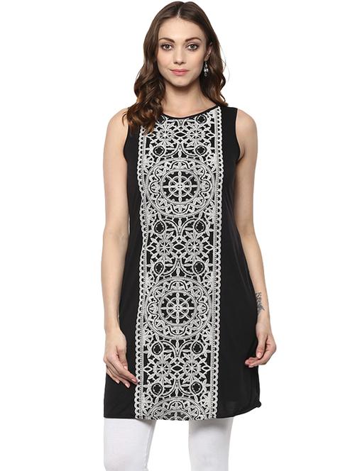 printed a-line kurta - 15520466 - Very Small Image - 1