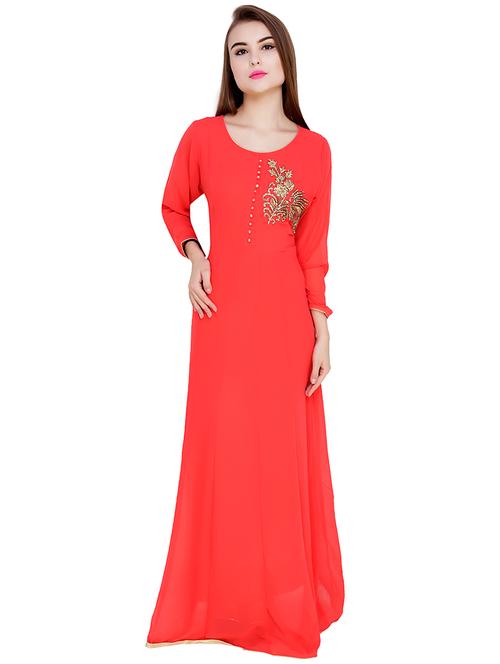 embellished a-line dress - 15520566 - Very Small Image - 1