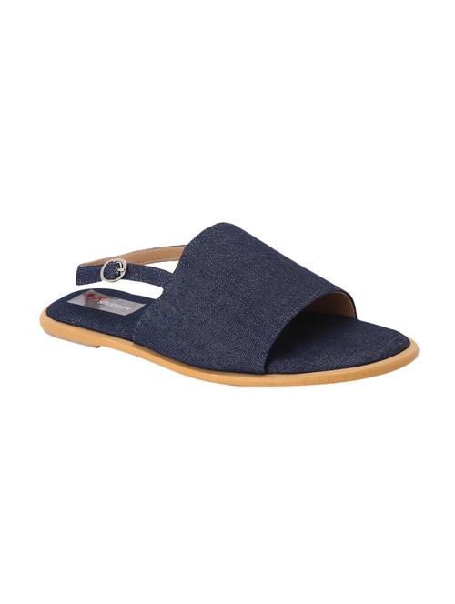 blue back strap sandals - 15521736 - Very Small Image - 1