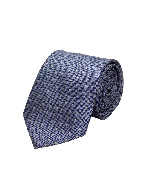 grey micro fiber tie with pocketsquare - 15522597 - Very Small Image - 1