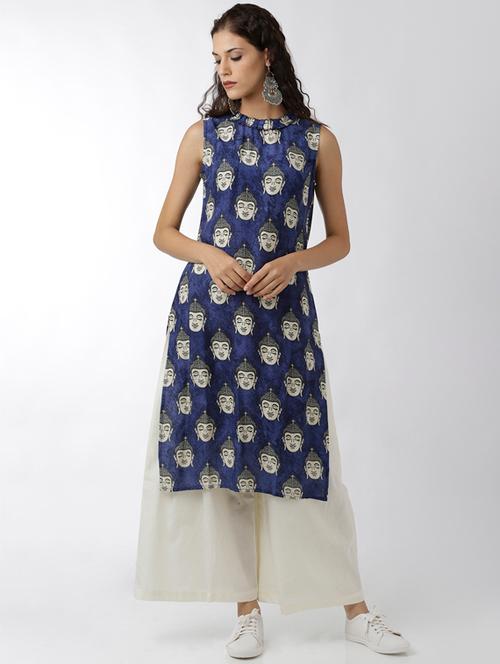 kalamkari straight kurta - 15524586 - Very Small Image - 1