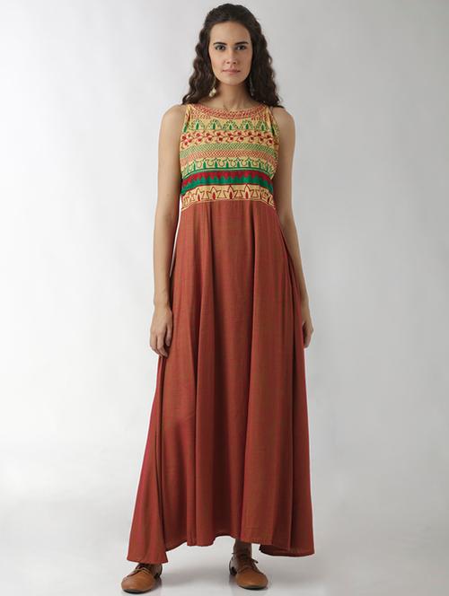 anarkali embroidered kurta - 15524698 - Very Small Image - 1