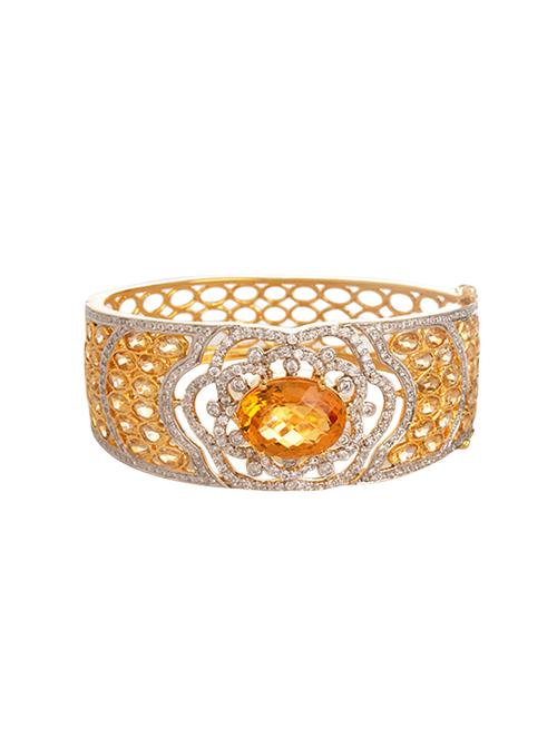 gold tone bangle bracelet - 15526609 - Very Small Image - 1