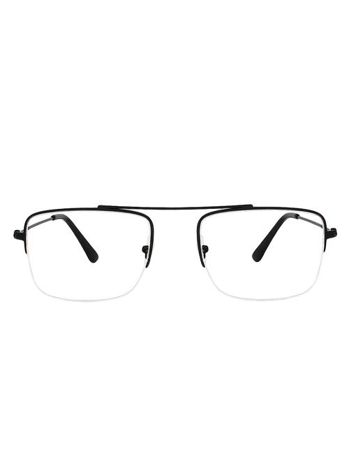 zyaden rectangular half rim eyewear frame - 15527343 - Very Small Image - 1