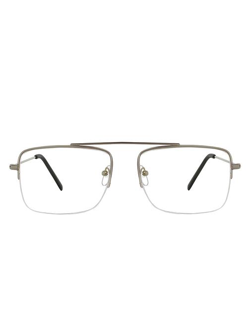 zyaden rectangular half rim eyewear frame - 15527346 - Very Small Image - 1