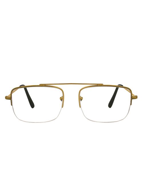 zyaden rectangular half rim eyewear frame - 15527348 - Very Small Image - 1