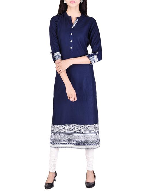 straight printed kurta - 15529411 - Very Small Image - 1