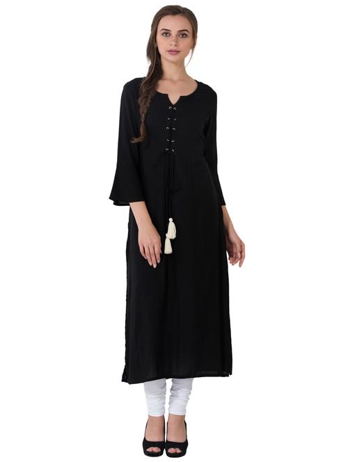 straight criss cross kurta - 15529882 - Very Small Image - 1