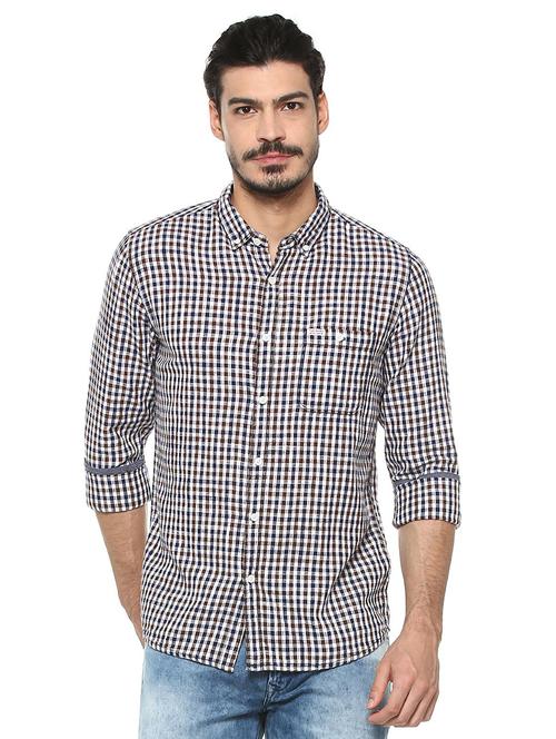 multi colored cotton casual shirt - 15530282 - Very Small Image - 1