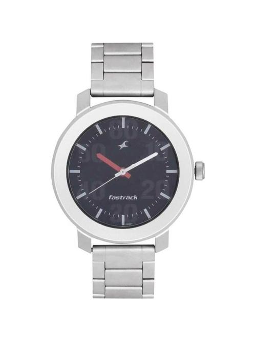 fastrrack round dial analog watch -(3121sm02) - 15533557 - Very Small Image - 1