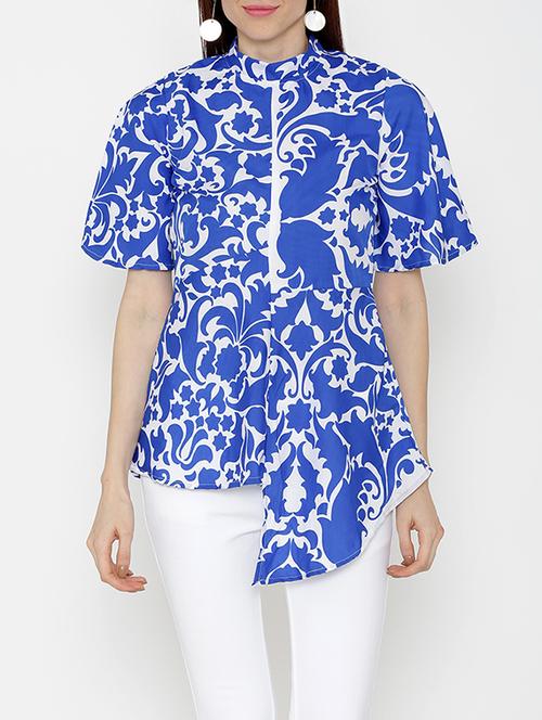 keyhole back asymmetric top - 15534335 - Very Small Image - 1