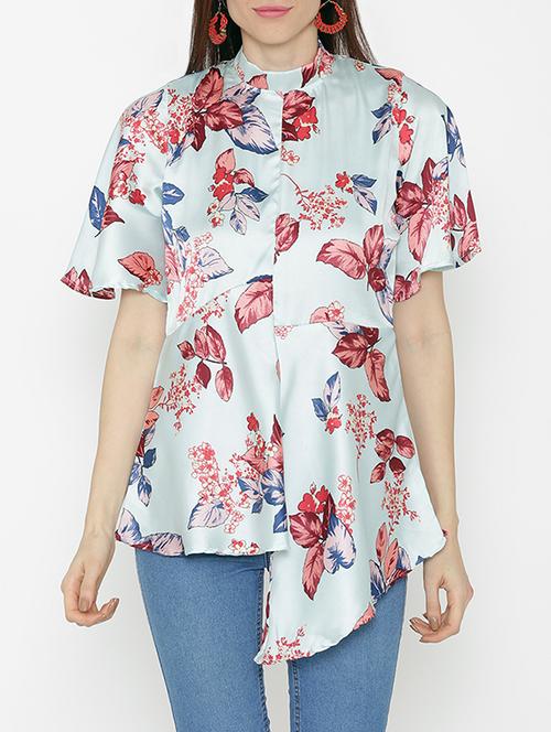 keyhole back asymmetric top - 15534336 - Very Small Image - 1