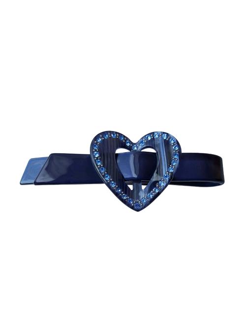 blue colour hair ponytail barrette clutcher clip alligator buckle - 10056.18 - 15535389 - Very Small Image - 1