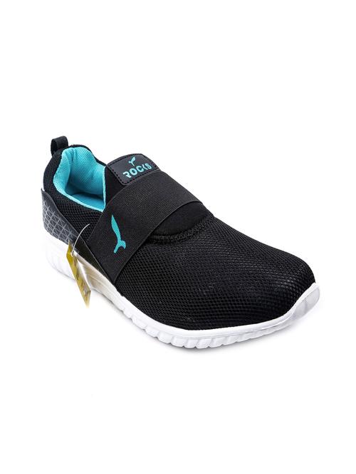 black mesh slip on sport shoes - 15536474 - Very Small Image - 1