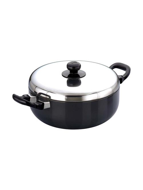 futura nonstick all-purpose pan 3l, 22 cm, 3.25 mm with ss lid (q78) - 15537045 - Very Small Image - 1