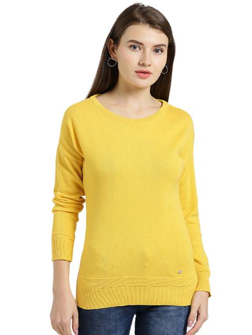 long sleeved ribbed detail pullover - 15537096 - Very Small Image - 1