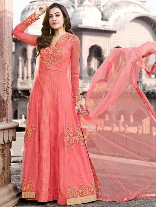 embroidered flared suit with jacket - 15537477 - Very Small Image - 1