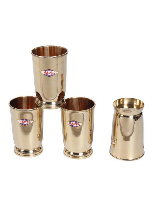 hazel brass water glasses dana, set of 4, 260 ml - 15537894 - Very Small Image - 1