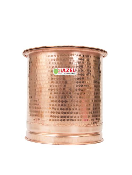 hazel copper water tank with lid 12 ltr - 15537906 - Very Small Image - 1