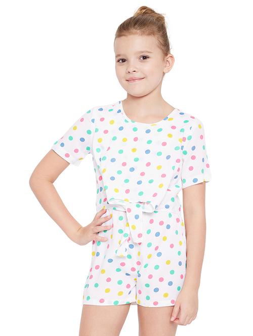 white viscose playsuit - 15539757 - Very Small Image - 1
