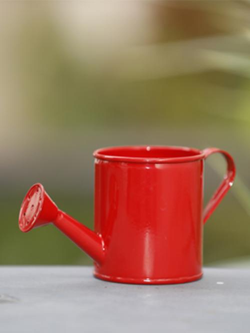 deziworkz red mini round (set of 2) watering can - 15539837 - Very Small Image - 1