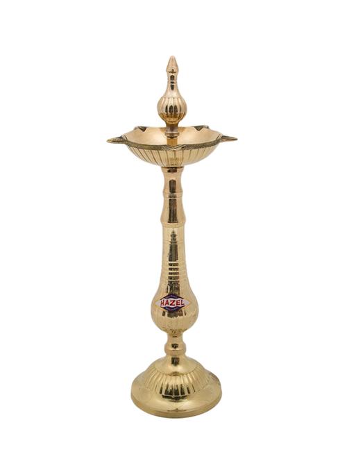 hazel brass pooja aabha deep s14,brass,golden - 15540638 - Very Small Image - 1