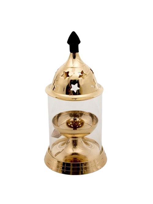 hazel new udipi diya oil lamp s2,brass,golden - 15540647 - Very Small Image - 1