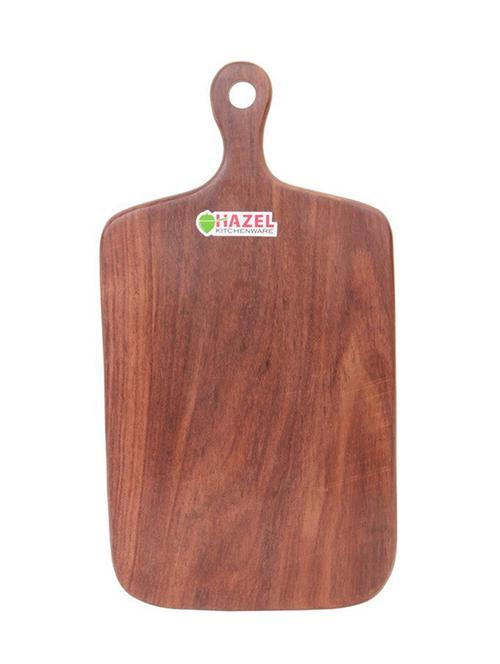 hazel wooden chopping board with handle 32 cm x 21 cm - 15540817 - Very Small Image - 1