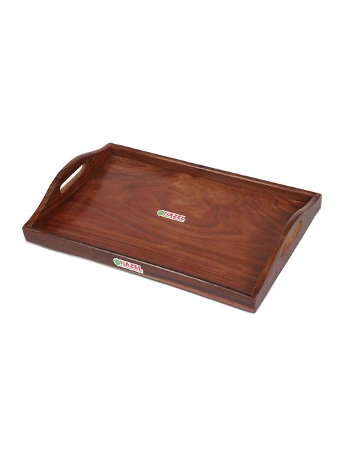 handicraft wooden serving tray - 15540929 - Very Small Image - 1