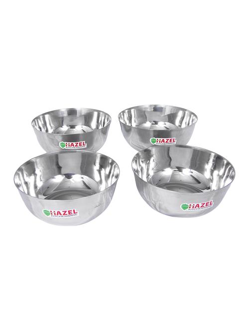 steel mixing bowls wati set of 4, 18 cmx 7.5 cm 1350 ml - 15540963 - Very Small Image - 1