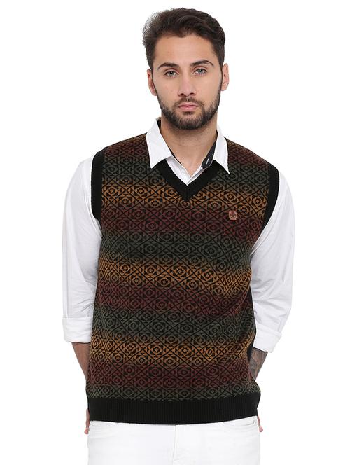 multi colored acrylic pullover - 15541036 - Very Small Image - 1