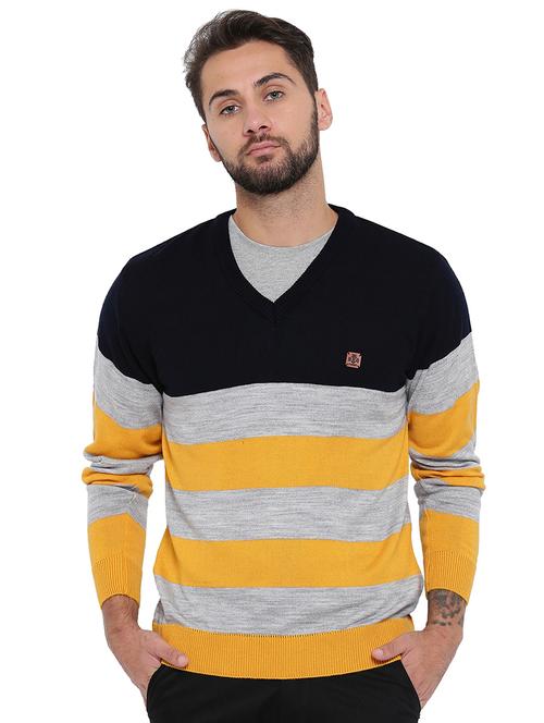 multi colored acrylic pullover - 15541039 - Very Small Image - 1