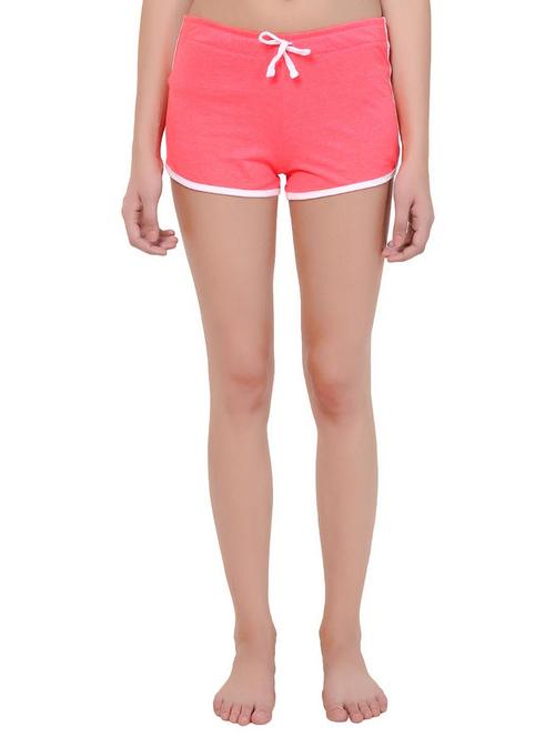 contrast piping drawstring shorts - 15543593 - Very Small Image - 1
