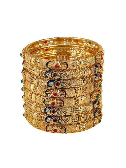 gold tone bangles - 15543866 - Very Small Image - 1