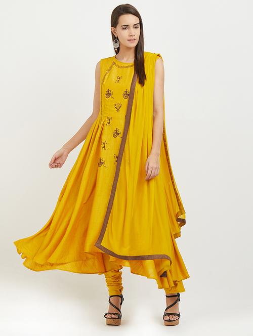 printed asymmetric suit set - 15544139 - Very Small Image - 1