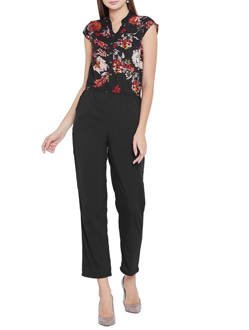 floral full leg jumpsuit - 15547792 - Very Small Image - 1