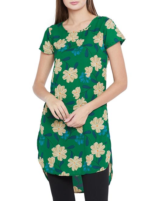 floral high-low tunic - 15547818 - Very Small Image - 1