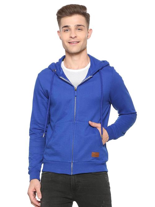blue polyester sweatshirt - 15557522 - Very Small Image - 1