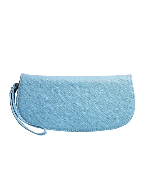 blue leatherette (pu wallet - 15560604 - Very Small Image - 1
