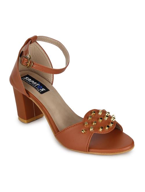 tan ankle strap sandals - 15561623 - Very Small Image - 1