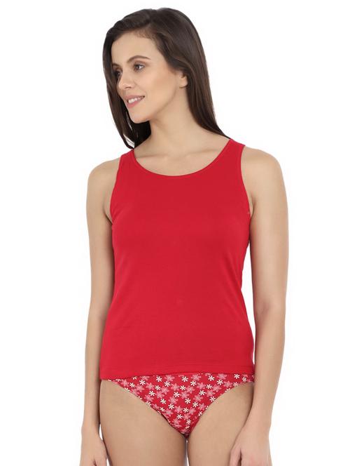 round neck knitted camisole - 15561803 - Very Small Image - 1